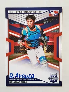 BRIAN ARAUZA 2023 Panini Elite Extra Edition DPL SIGNATURES AUTO B #DPS-BA - Picture 1 of 1