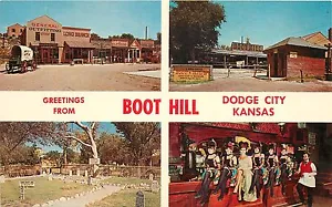 Eisenhower Museum Tulip Time Abilene Kansas Postcard - Picture 1 of 2