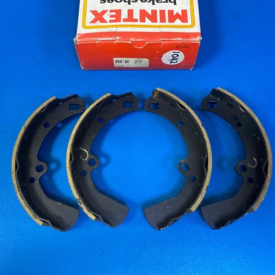 Подходит для КОМПЛЕКТА ЗАДНИХ ТОРМОЗНЫХ КОЛОДОК DATSUN NISSAN 120Y 1000 1200 1968 1985 MINTEX GBS1035 - Изображение 1 из 2
