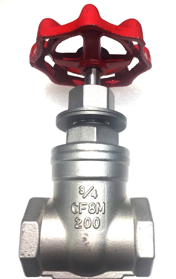 THIS IS A NEW SHARPE 3/4” GATE VALVE FT 316SS CF8M 200 PSI - Image 1 of 4
