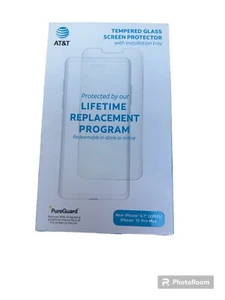 AT&T Tempered Glass Screen Protector for iPhone 13 Pro Max - Photo 1 sur 2