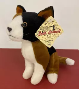 Korimco ❤ Leosco Collecton ❤ Bean Animals : Calico Cat / Kitten - Soft Toy Plush - Picture 1 of 6