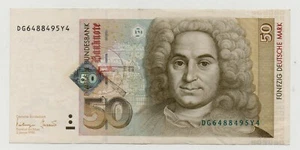 GERMANY 50 MARK 1996 PICK 45 LOOK SCANS - Picture 1 of 2