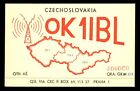 Qsl Card Radio Czechia Ok1ibl 1986 Praha ? W1035