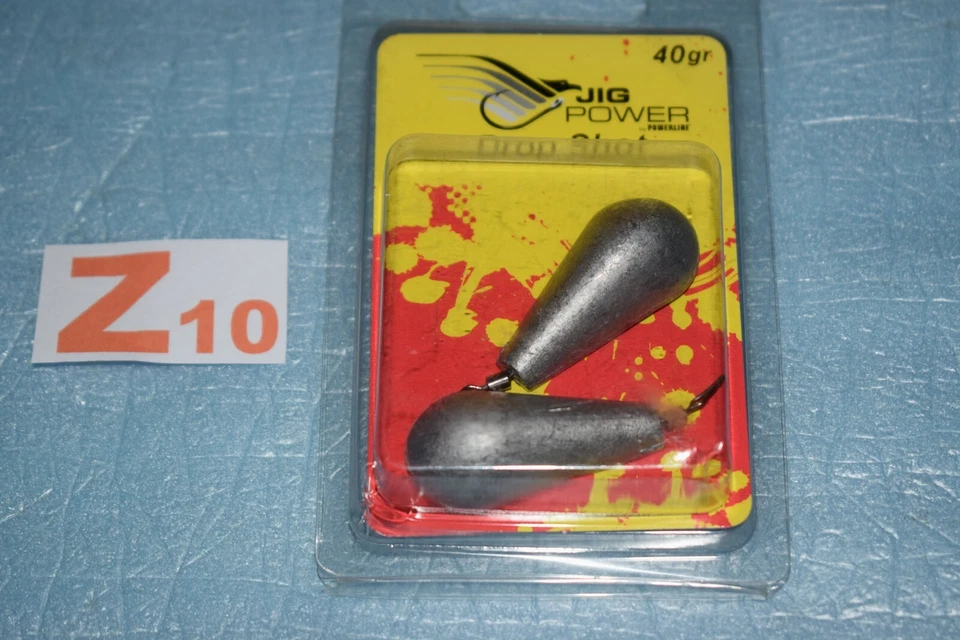 Plombs DROP SHOT POWERLINE poids au choix (de 5g à 40g ) neuf - Bild 1 von 1