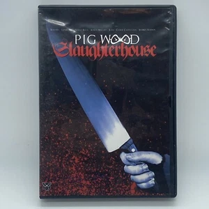 Pig Wood: Slaughterhouse DVD OOP 2005 Horror Thriller Anthony Ragdoll Scalamere - Picture 1 of 4