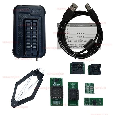 XGecu T48 (TL866-3G) Programmer EEPROM AVR PIC SPI Flash BIOS NAND EMMC +7 parts - Image 1 of 4