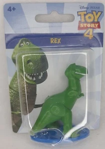 Disney Pixar Toy Story 4 Rex 2.5" Mini Figure Figurine Mattel Toy or Cake Topper - Picture 1 of 2