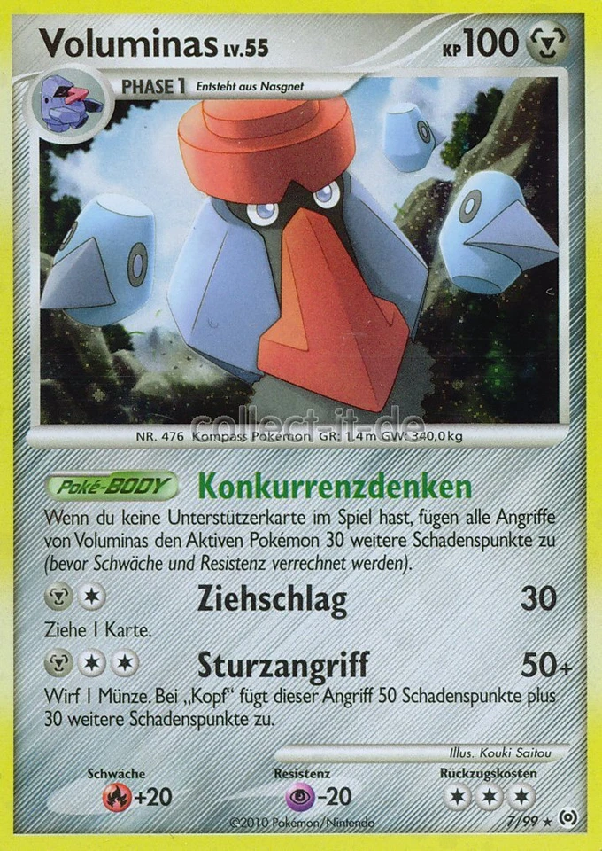 Pokemon Platin - Arceus 07/99 - Voluminas - Holo Deutsch - Bild 1 von 1