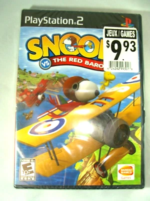 Snoopy vs. The Red Baron PlayStation 2 BRAND NEW SEALED - Image 1 of 4