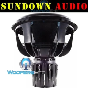 SUNDOWN AUDIO NS-18v6-D1 18" SUB 3000W RMS DUAL 1-OHM SUBWOOFER BASS SPEAKER NEW - Picture 1 of 5