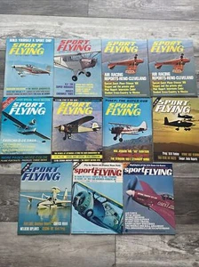 Lot Of 11 Sport Flying Magazines. From 1967-1971. Aviation Home Built Flying Mag - Picture 1 of 11
