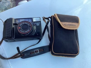 Vintage Canon auto focus 35mm Film Camera with 38/2.8 Lens/case W2/25C - Picture 1 of 4