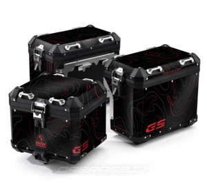 Panniers(Aluminium case) Graphic kit for BMW R 1250 1200 GS (CL-BR) - Picture 1 of 5
