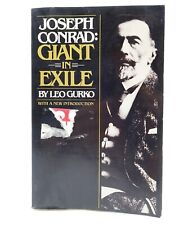 Joseph Conrad: Giant in Exile by Leo Gurko (1979) Paperback Biography Vintage