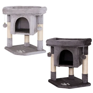 lionto Kratzbaum Kletterbaum Katzenkratzbaum Katzenbaum Höhe 60 cm Farbe wählbar - Bild 1 von 15