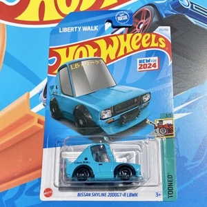 🔥 2024 Hot Wheels Nissan Skyline 2000GT-R LBWK Liberty Walk TOONED Japanese JDM - Picture 1 of 7