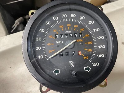 ROLLS ROYCE SILVER SPIRIT  SPEEDOMETER CLUSTER REBUILT  FITS 1984 1989 — 第 1/3 张图片