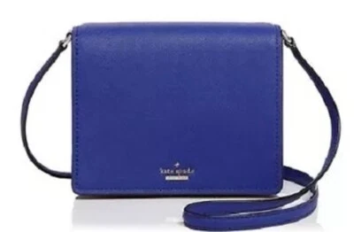Bandolera pequeña Kate Spade Cameron Street Dody vida nocturna azul dorado PXRU7186 NUEVA CON ETIQUETAS Foto 1 de 4