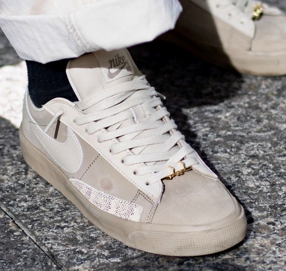 Nike Forty Percent Against Rights x Blazer SB Low Khaki for Sale