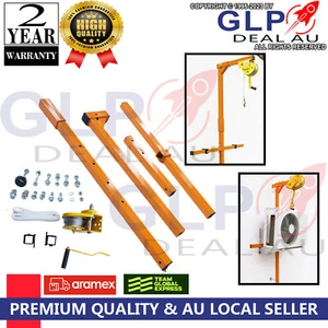 New AC Air Conditioner Outside Installation lifting Tool Bracket Crane Steel 20m - Picture 1 of 6