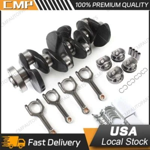 N20 Engine Crankshaft Rods Piston Kit w/ Bearing Set For BMW 320i X1 X3 Z4 2.0T - Picture 1 of 21