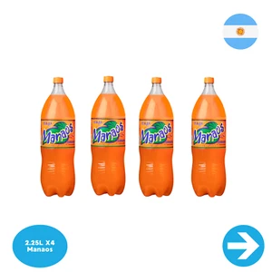 GASEOSA MANAOS NARANJA 2.25L X4 Unidades - Picture 1 of 1