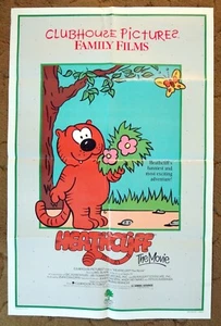 Heathcliff: La película 1986 Mel Blanc Donna Christie comedia familiar animada - Imagen 1 de 1