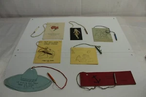 Vintage Ca. 1943-44 Collectible Paper Dance Card Record Books Lot of 7 Albion MI - Picture 1 of 11