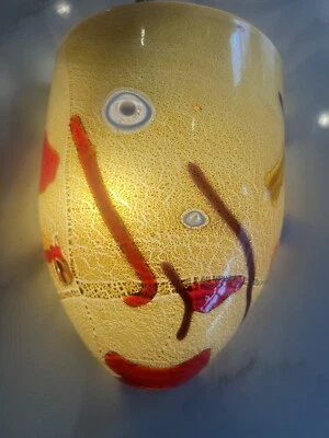 Aplique de pared contemporáneo OGGETTI.  Vidrio soplado en boca en Murano, ITALIA. Foto 1 de 4