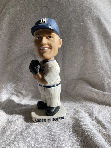 Roger Clemens NY Yankees 2002- Do I Make You Hormel? Version-vtg. Bobble Head Cover