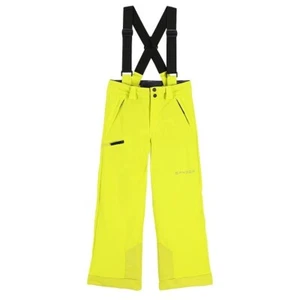Spyder Jungen Propulsion Träger Skihose Größen 8, 12, 14, 16 Farben Tundra & Citron - Bild 1 von 3