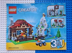 LEGO CREATOR INSTRUCTIONS ONLY FOR SET 31025 MOUNTAIN HUT - Picture 1 of 1