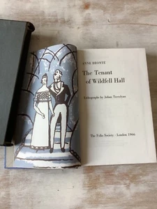 1966 Anne Bronte The Tenant of Wildfell Hall Folio Society Trevelyan Lithographs - Imagen 1 de 4