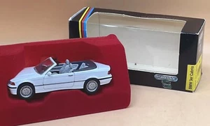 BMW E36 1:43 Series 1/43 SCHABAK Schabak Cabriolet Cabrio White Minichamps NMIB - Picture 1 of 20