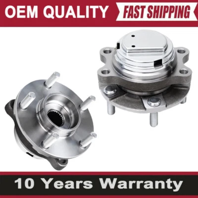 Cojinetes y buje de rueda delantera para Nissan 370Z 2009-2016 2017 2018 2019 2 piezas Foto 1 de 4