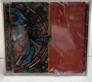 DON IRWIN - MERRY CHRISTMAS: PIANO INSTRUMENTALS (CD 1997) **12 TRACKS** - Picture 1 of 2