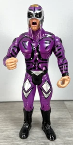 Rey Mysterio WWE Purple Phantom Outfit Best Of WCW Jakks Figure Halloween Havoc - Picture 1 of 6