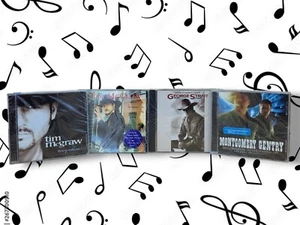 4 Country Music CDs - Tim McGraw, George Strait, Montgomery Gentry - New Sealed! - Picture 1 of 15