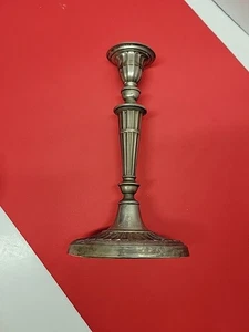 Gorham 9" Silverplate Weighted Candle Holder Japan - Picture 1 of 7