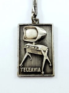 Keyring - Tv's Mould Vintage Retro Design 1960s - Frigeavia Metal - Picture 1 of 3