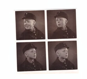 Foto 4 Passfotos DJ Buben in Uniform Mütze lachend - Picture 1 of 2