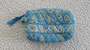 Bolso de Maquillaje Vera Bradley Bermuda Azul Paisley Pequeño - Imagen 1 de 10