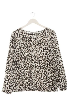 ICHI Blusa de manga larga Mujeres Blusa Talla EU 40 negro-blanco puro - Imagen 1 de 4