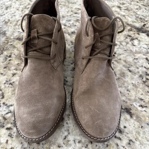 Stivali donna Clarks Phenia Desert in camoscio kaki taglia 7 M 4297 - Foto 1 di 8