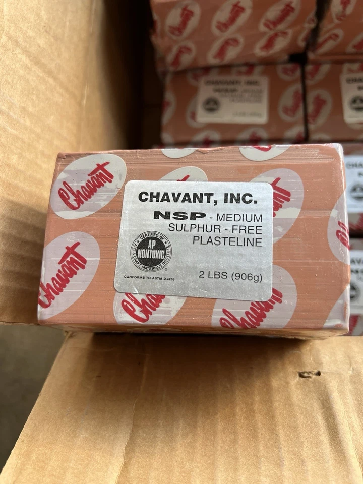 成型粘土 Chavant NSP 中号 2 磅砖 — 第 1/1 张图片