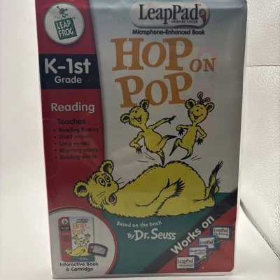 LeapPad Learning System Hop On Pop Dr Suess K-1st Interactive Book Cartridge - Image 1 of 4