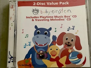 Baby Einstein Playtime Music Box & Traveling Melodies Baby CD Set of 2 - Picture 1 of 4