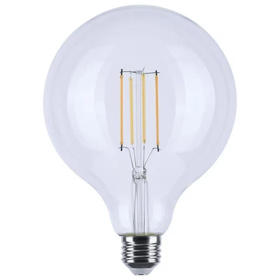 8 Watt LED G40 - 3000K-2000K Warm Dimming - Medium Base - Clear Finish - 12-Pack - Image 1 of 4
