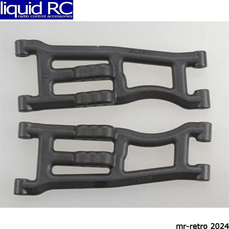 RPM R/C Products 80722 Front A-Arms Black Jato (2) - Image 1 of 1